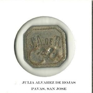 Boleto de Café Finca Julia Alvarez de Rojas Pieza de Colección