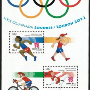 Costa Rica - Juegos Olímpicos 2012 - Londres