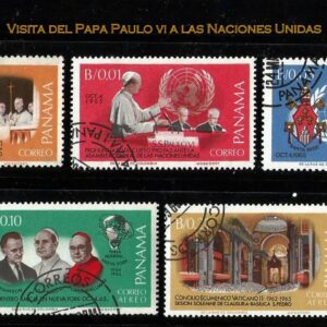 Panamá - Visita del Papa Paulo VI a las Naciones Unidas