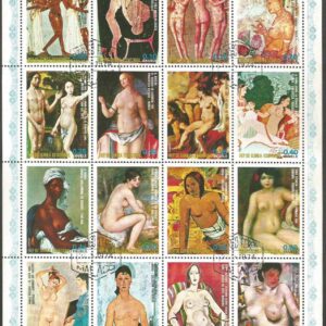 República Guinea Ecuatorial - Nude Paintings