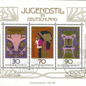 Alemania, República Federal - Jugendstil, Art Deco