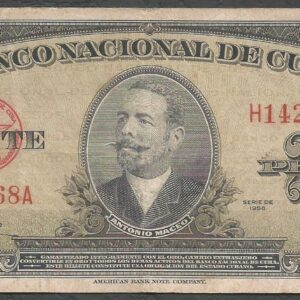 Cuba - 20 Pesos (serie 1958)