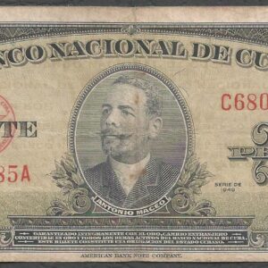 Cuba - 20 pesos (serie 1949)