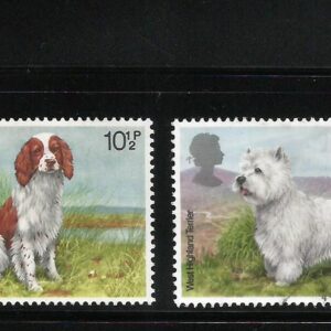 Reino Unido - Dogs: British breeds (1979)