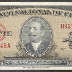 Cuba - 20 Pesos (serie 1958)