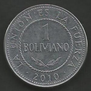 Bolivia - 1 Boliviano (2010)