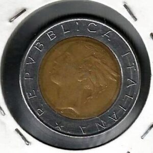 Italia - 500 Lire (1982) primera emisión