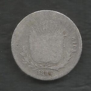 Costa Rica - 5 Centavos (1887) Km#125