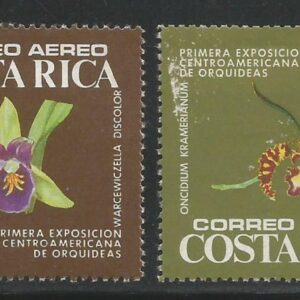 Costa Rica - Primera Exposición Centroamericana de Orquídeas