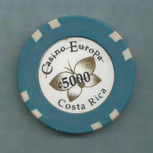 Ficha de Casino Europa, Costa Rica