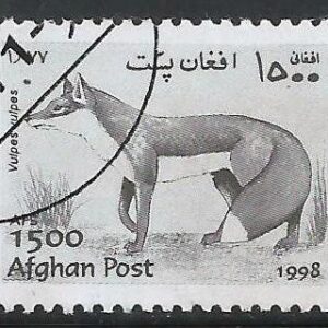 Afganistán 1998: Estampilla de Zorro para Coleccionistas