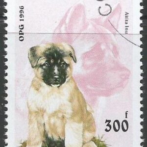 República de Guinea (1996) Akita Inu