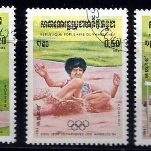 Camboya - Juegos Olímpicos Los Angeles 1984