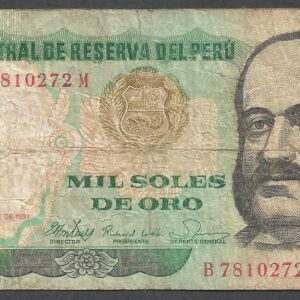 Perú - Mil Soles de Oro (1981)