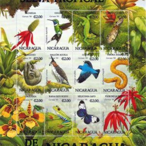 Nicaragua - Fauna and Flora of Rainforest (1994)
