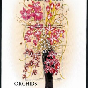 Grenada (1997) - Orchids, Sheet of 6 Stamps