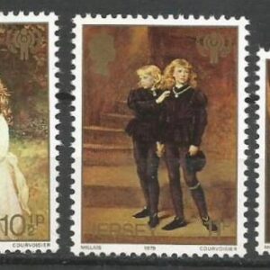 Jersey (1979) Año Internacional del Niño - Pinturas de Everett Millais