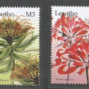 Lesotho - African Flowers (1868-1871)