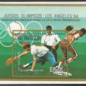 Nicaragua - Juegos Olímpicos Los Angeles' 84