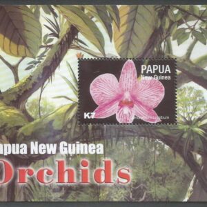 Papua Nueva Guinea - Orquídeas (MS 1071)