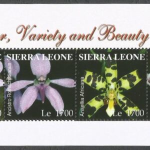 Sierra Leone - Orquídeas (2004)