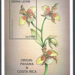Sierra Leone - Orquídeas de Panamá y Costa Rica (1997)