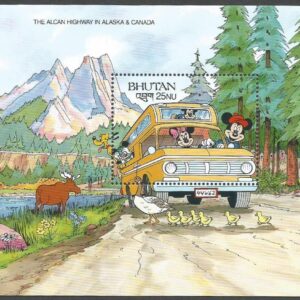 The Alcan highway in Alaska & Canada - Pluto, Morty, Minnie