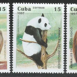 Cuba - Animales de Zoológico (1997)