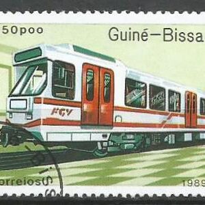 Guinea-Bissau - Trenes (1989)