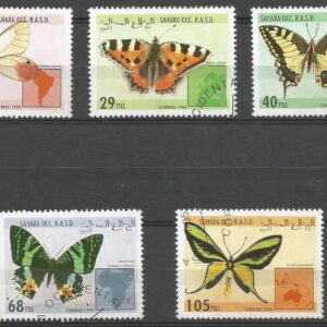 Sahara Occidental - Mariposas (1994)