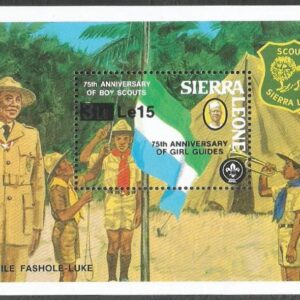 Sierra Leone - 75 Aniversario de las Mujeres Guías