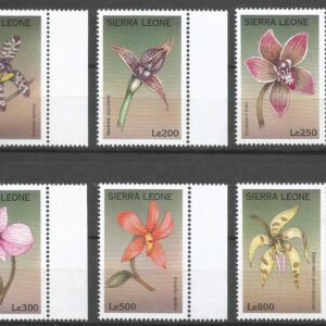 Sierra Leone - Orchids (Vintage classics)