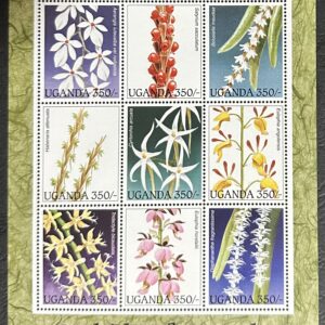 Uganda - Orquídeas (1995)