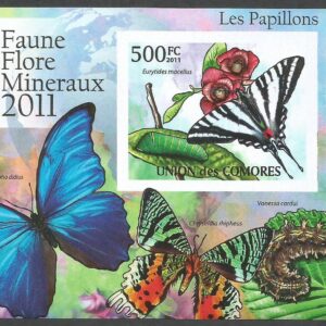 Serie de estampillas de Union de Comores (2011)