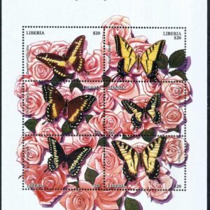 Liberia (2004) - Butterflies of the World