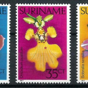 Suriname - Orquídeas (1977)