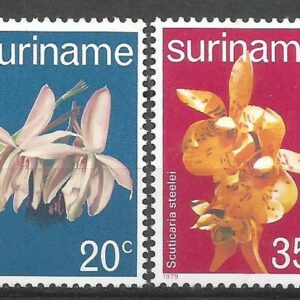 Suriname - Orquídeas (1979)