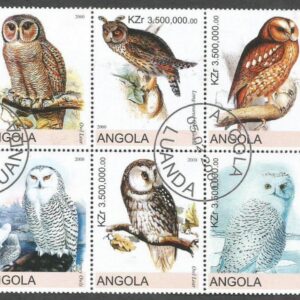 Angola - Fauna africana (Búhos) 2000