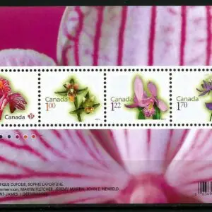Canadá - Orquídeas (2010) 2580-2583