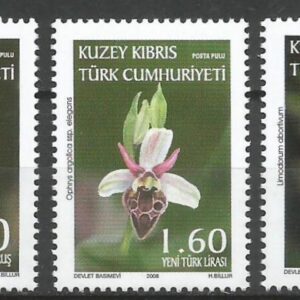 Chipre Turco - Orquídeas (2008)