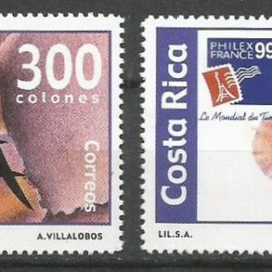 Costa Rica - Exposición Filatélica Internacional, París (1999)