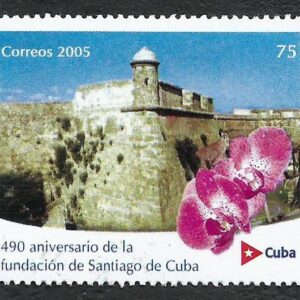 Cuba - 490 aniversario de la fundación de Santiago de Cuba (2005)