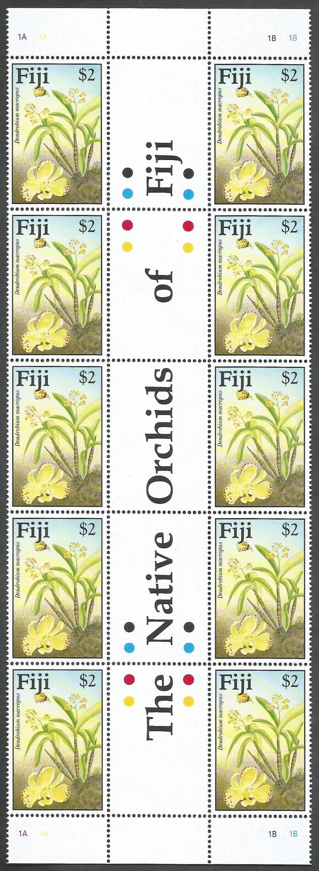 Fiji - Orquídeas (1997)