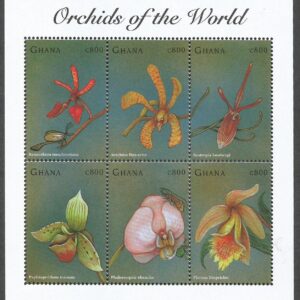 Ghana - Orquídeas (1998)