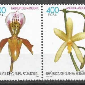 Guinea Ecuatoria - Orquídeas (1998)