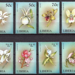 Liberia - Orquídeas (1999) 2464-2471
