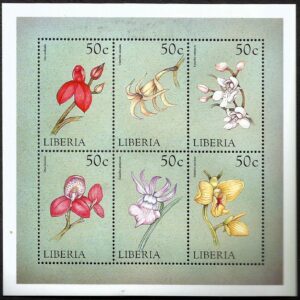 Liberia - Orquídeas (1999) 2478-2483