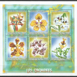Malí - Orquídeas (1999) 2392-2397