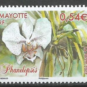 Mayotte - Orquídea mariposa (2007)