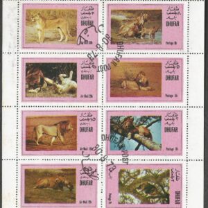 Omán, Dhufar. Animals 1973